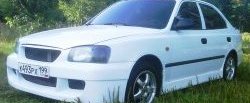 4 699 р. Передний бампер ATH-classic Hyundai Accent 2 LC седан дорестайлинг (ТагАЗ) (1999-2012) (Неокрашенный)  с доставкой в г. Майкоп. Увеличить фотографию 6