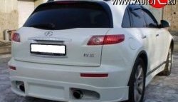 13 999 р. Пороги накладки FX-Design INFINITI FX35 S50 дорестайлинг (2002-2005) (Неокрашенные)  с доставкой в г. Майкоп. Увеличить фотографию 2