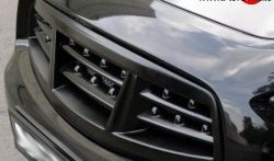 4 399 р. Решётка радиатора Sport INFINITI FX35 S51 дорестайлинг (2008-2011) (Неокрашенная)  с доставкой в г. Майкоп. Увеличить фотографию 2