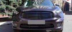 15 999 р. Решётка радиатора Style INFINITI FX35 S51 дорестайлинг (2008-2011) (Неокрашенная)  с доставкой в г. Майкоп. Увеличить фотографию 3