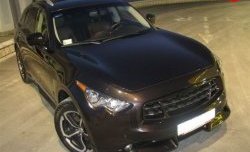 11 599 р. Пороги накладки Diablo INFINITI FX50 S51 дорестайлинг (2008-2011) (Неокрашенные)  с доставкой в г. Майкоп. Увеличить фотографию 4