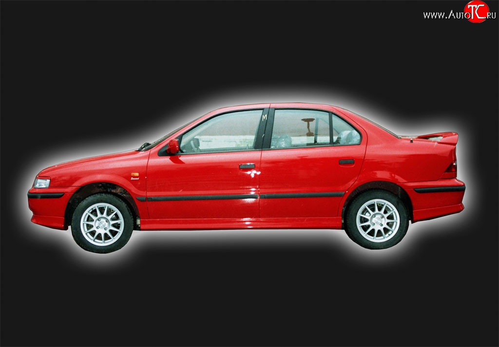 5 999 р. Пороги накладки GT Dynamics Iran Khodro Samand (2003-2022) (Неокрашенные)  с доставкой в г. Майкоп