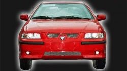 2 549 р. Реснички GT Dynamics Iran Khodro Samand (2003-2022) (Неокрашенные)  с доставкой в г. Майкоп. Увеличить фотографию 2