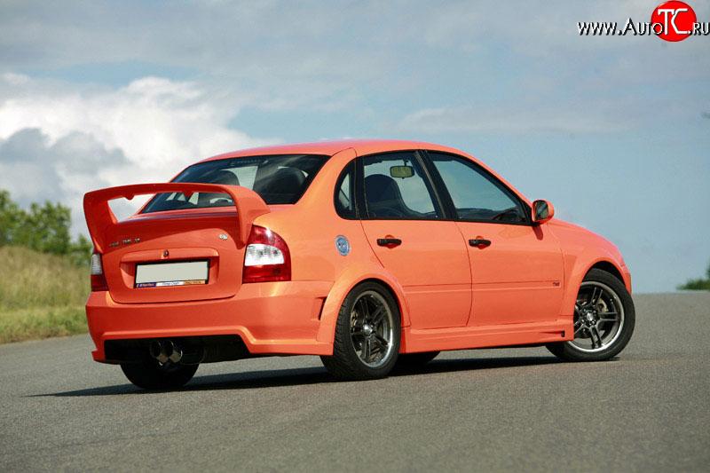 5 899 р. Антикрыло TMS-GTI Лада Калина 1118 седан (2004-2013) (Неокрашенный)  с доставкой в г. Майкоп