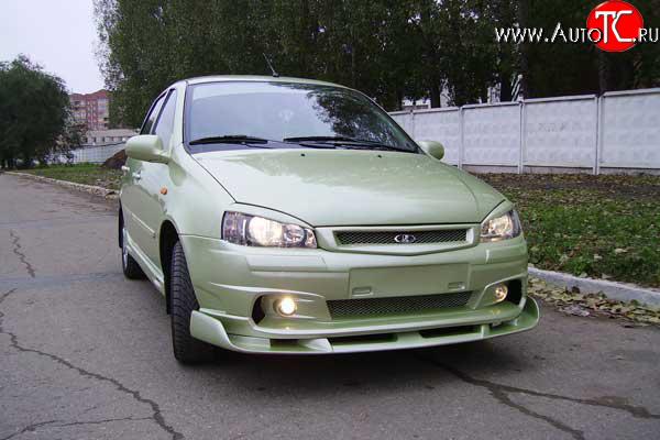 6 199 р. Спойлер переднего бампера Камея-Спорт Лада Калина 1117 универсал (2004-2013) (Неокрашенная)  с доставкой в г. Майкоп