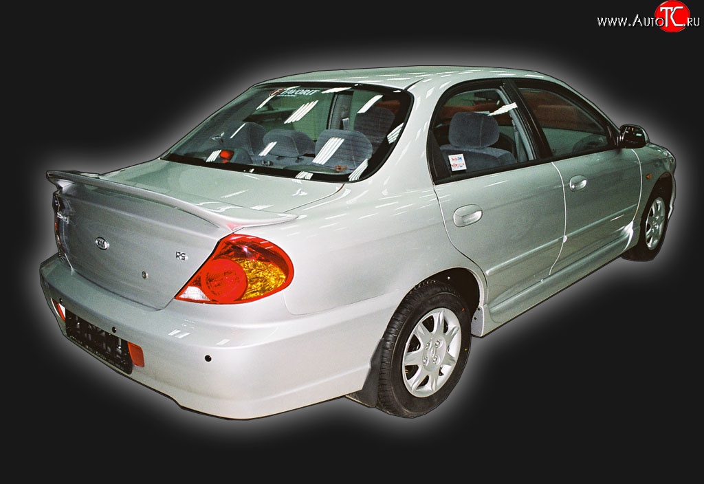 5 999 р. Пороги накладки GT Dynamics KIA Spectra (2000-2009) (Неокрашенные)  с доставкой в г. Майкоп