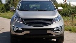 Решётка радиатора RA V1 KIA Sportage  3 SL (2010-2016) дорестайлинг, рестайлинг