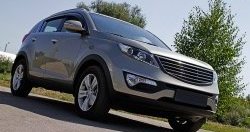 71 999 р. Решётка радиатора RA V1  KIA Sportage  3 SL (2010-2016) дорестайлинг, рестайлинг (Неокрашенная)  с доставкой в г. Майкоп. Увеличить фотографию 2