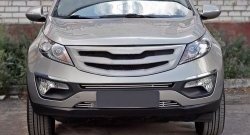 Решётка радиатора RA V2 KIA Sportage  3 SL (2010-2016) дорестайлинг, рестайлинг