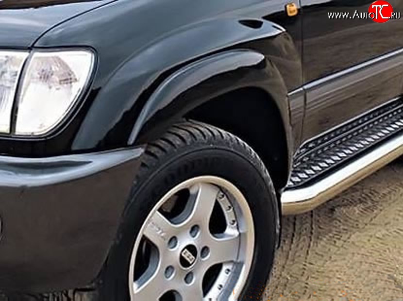 15 699 р. Арки крыльев Sport Toyota Land Cruiser 100 дорестайлинг (1998-2002) (Неокрашенные)  с доставкой в г. Майкоп