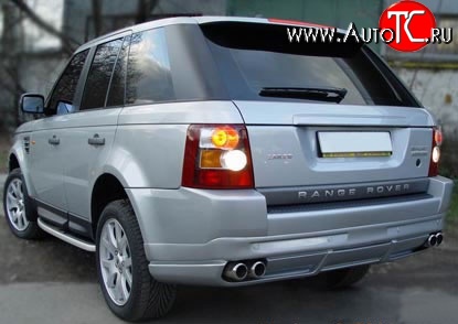 14 949 р. Накладка заднего бампера ARDEN Land Rover Range Rover Sport 1 L320 дорестайлинг (2005-2009) (Неокрашенная)  с доставкой в г. Майкоп