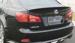 8 149 р. Спойлер Wald Lexus IS350 XE20 седан дорестайлинг (2005-2013) (Неокрашенный)  с доставкой в г. Майкоп. Увеличить фотографию 2