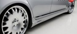 17 299 р. Пороги накладки Wald Lexus LS460 XF40 дорестайлинг (2006-2009) (Неокрашенные)  с доставкой в г. Майкоп. Увеличить фотографию 3