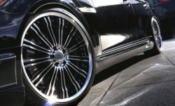 17 299 р. Пороги накладки Wald Lexus LS460 XF40 дорестайлинг (2006-2009) (Неокрашенные)  с доставкой в г. Майкоп. Увеличить фотографию 5