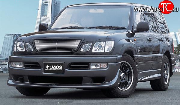 14 149 р. Накладка переднего бампера JAOS Style Lexus LX470 J100 дорестайлинг (1998-2002) (Неокрашенная)  с доставкой в г. Майкоп