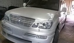14 149 р. Накладка переднего бампера JAOS Style Lexus LX470 J100 дорестайлинг (1998-2002) (Неокрашенная)  с доставкой в г. Майкоп. Увеличить фотографию 2