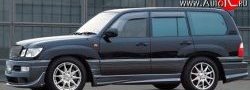 14 149 р. Накладка переднего бампера JAOS Style Lexus LX470 J100 дорестайлинг (1998-2002) (Неокрашенная)  с доставкой в г. Майкоп. Увеличить фотографию 3