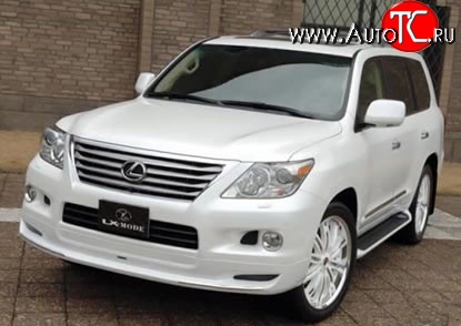 18 449 р. Накладка переднего бампера LX Mode Lexus LX570 J200 дорестайлинг (2007-2012) (Неокрашенная)  с доставкой в г. Майкоп