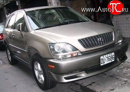 8 949 р. Накладка переднего бампера RX Lexus RX300 XU10 дорестайлинг (1995-2001) (Неокрашенная)  с доставкой в г. Майкоп