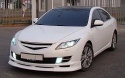6 599 р. Накладка Sport на передний бампер в комплектации Turing Mazda 6 GH дорестайлинг лифтбэк (2007-2010) (Неокрашенная)  с доставкой в г. Майкоп. Увеличить фотографию 5