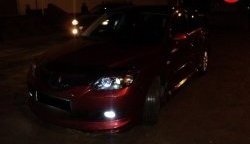4 999 р. Накладка переднего бампера Sport Mazda 3/Axela BK дорестайлинг, хэтчбэк (2003-2006) (Неокрашенная)  с доставкой в г. Майкоп. Увеличить фотографию 5