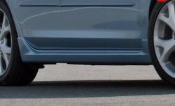 4 549 р. Пороги накладки Сток 2л Mazda 3/Axela BK дорестайлинг седан (2003-2006) (Неокрашенные)  с доставкой в г. Майкоп. Увеличить фотографию 11
