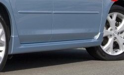 4 549 р. Пороги накладки Сток 2л Mazda 3/Axela BK дорестайлинг седан (2003-2006) (Неокрашенные)  с доставкой в г. Майкоп. Увеличить фотографию 12