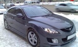 1 149 р. Реснички EX-Style Mazda 6 GH рестайлинг лифтбэк (2010-2012) (Неокрашенные)  с доставкой в г. Майкоп. Увеличить фотографию 3