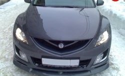 1 149 р. Реснички EX-Style Mazda 6 GH рестайлинг лифтбэк (2010-2012) (Неокрашенные)  с доставкой в г. Майкоп. Увеличить фотографию 4