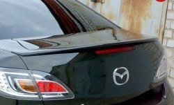 3 899 р. Спойлер EX-Style V1 Mazda 6 GH дорестайлинг седан (2007-2010) (Неокрашенный)  с доставкой в г. Майкоп. Увеличить фотографию 3