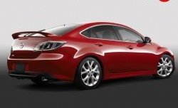 5 899 р. Спойлер EX-Style  Mazda 6  GH (2007-2010) дорестайлинг лифтбэк (Неокрашенный)  с доставкой в г. Майкоп. Увеличить фотографию 2
