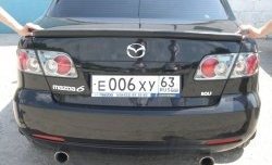 4 749 р. Спойлер MPS  Mazda 6  GG (2002-2005) седан дорестайлинг (Неокрашенный)  с доставкой в г. Майкоп. Увеличить фотографию 10