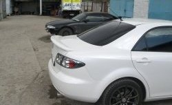 4 899 р. Спойлер GTI со стоп-сигналом  Mazda 6  GG (2002-2005) седан дорестайлинг (Неокрашенный)  с доставкой в г. Майкоп. Увеличить фотографию 3
