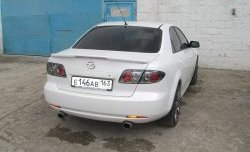 4 899 р. Спойлер GTI со стоп-сигналом  Mazda 6  GG (2002-2005) седан дорестайлинг (Неокрашенный)  с доставкой в г. Майкоп. Увеличить фотографию 4