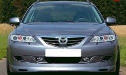 9 499 р. Накладка переднего бампера ATH Mazda 6 GG лифтбэк дорестайлинг (2002-2005)  с доставкой в г. Майкоп. Увеличить фотографию 2