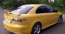 8 149 р. Пороги накладки AERO Mazda 6 GG седан дорестайлинг (2002-2005) (Неокрашенные)  с доставкой в г. Майкоп. Увеличить фотографию 2