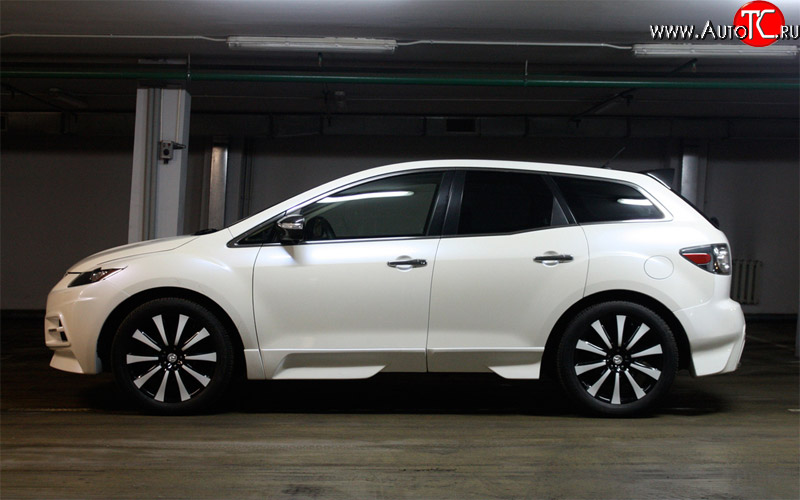 13 949 р. Пороги и накладки дверей One&Only Mazda CX-7 ER дорестайлинг (2006-2010) (Неокрашенные)  с доставкой в г. Майкоп