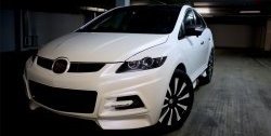 17 399 р. Передний бампер One&Only Mazda CX-7 ER дорестайлинг (2006-2010) (Неокрашенный)  с доставкой в г. Майкоп. Увеличить фотографию 4