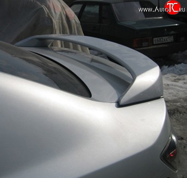 5 099 р. Спойлер Sport-V2 Mazda 3/Axela BK дорестайлинг седан (2003-2006) (Неокрашенный)  с доставкой в г. Майкоп