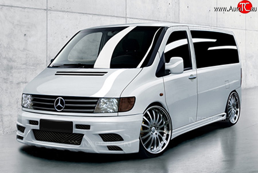 4 999 р. Пороги накладки Neodesign Mercedes-Benz Vito W638 (1996-2003)  с доставкой в г. Майкоп