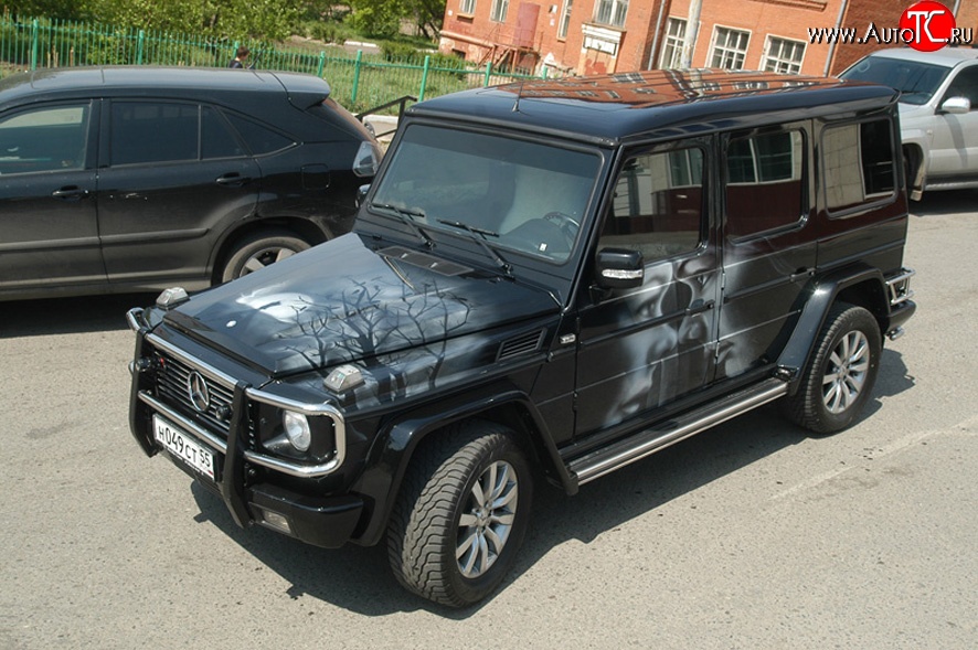 20 899 р. Арки крыльев AMG Mercedes-Benz G class W463 5 дв. дорестайлинг (1989-1994) (Неокрашенные)  с доставкой в г. Майкоп