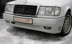 6 949 р. Передний бампер Classic на Mercedes-Benz E-Class W124 седан дорестайлинг (1984-1993)  с доставкой в г. Майкоп. Увеличить фотографию 2