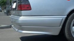 4 299 р. Накладка заднего бампера GT Dynamics Mercedes-Benz E-Class W124 седан дорестайлинг (1984-1993) (Неокрашенная)  с доставкой в г. Майкоп. Увеличить фотографию 6