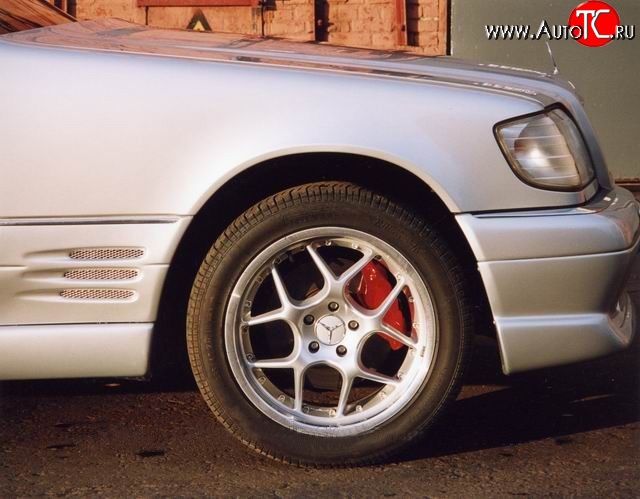 6 549 р. Комплект накладок Lorinser на передние крылья Mercedes-Benz S class W140 Седан (1991-1998)  с доставкой в г. Майкоп