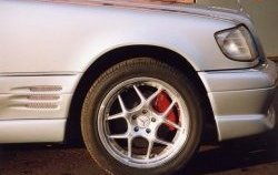 12 599 р. Пороги накладки LORINSER Mercedes-Benz S class W140 Седан (1991-1998) (Неокрашенные)  с доставкой в г. Майкоп. Увеличить фотографию 3