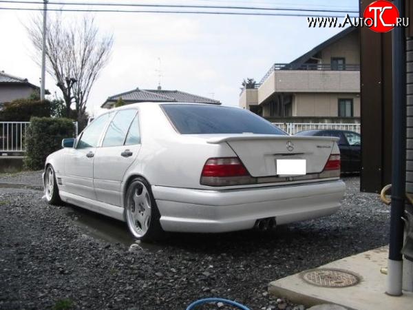 14 149 р. Задний бампер WALD Mercedes-Benz S class W140 Седан (1991-1998) (Неокрашенный)  с доставкой в г. Майкоп