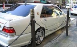 11 399 р. Пороги накладки WALD Mercedes-Benz S class W140 Седан (1991-1998) (Кузов: 140 стандартный, Неокрашенные)  с доставкой в г. Майкоп. Увеличить фотографию 3