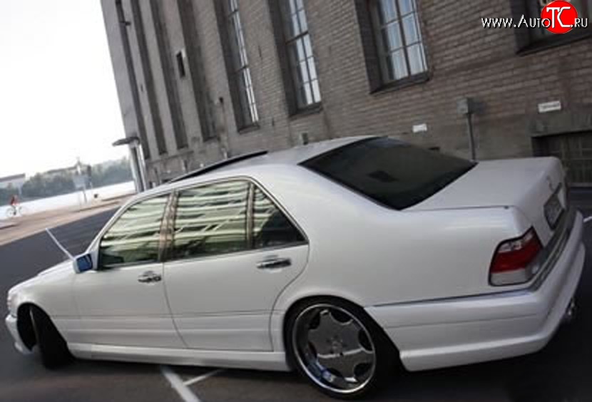 11 399 р. Пороги накладки WALD Mercedes-Benz S class W140 Седан (1991-1998) (Кузов: 140 стандартный, Неокрашенные)  с доставкой в г. Майкоп