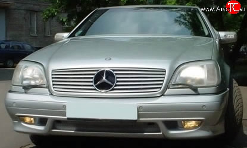 14 949 р. Передний бампер AMG Mercedes-Benz S class W140 Купе (1991-1998) (Неокрашенный)  с доставкой в г. Майкоп