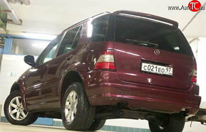 5 949 р. Спойлер OPERA Mercedes-Benz ML class W163 дорестайлинг (1997-2001) (Неокрашенный)  с доставкой в г. Майкоп